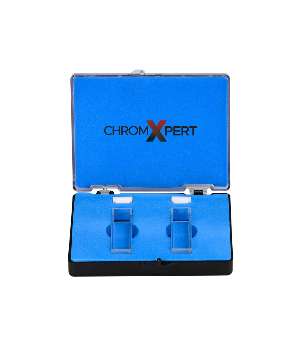 ChromXpert Floresan Kuvars Spektrofotometre Küveti - Makro 3,5 mL
